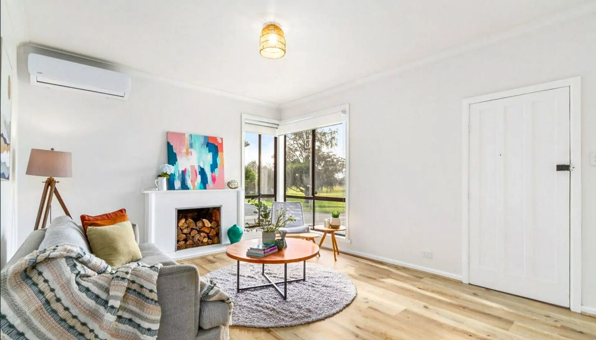 Interior painting Morwell – clean white repaint for modern bright interiors