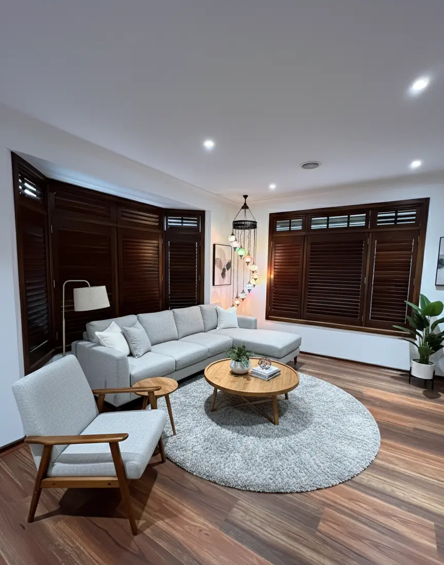 Cheap hybrid flooring upgrade Melbourne for modern interior look