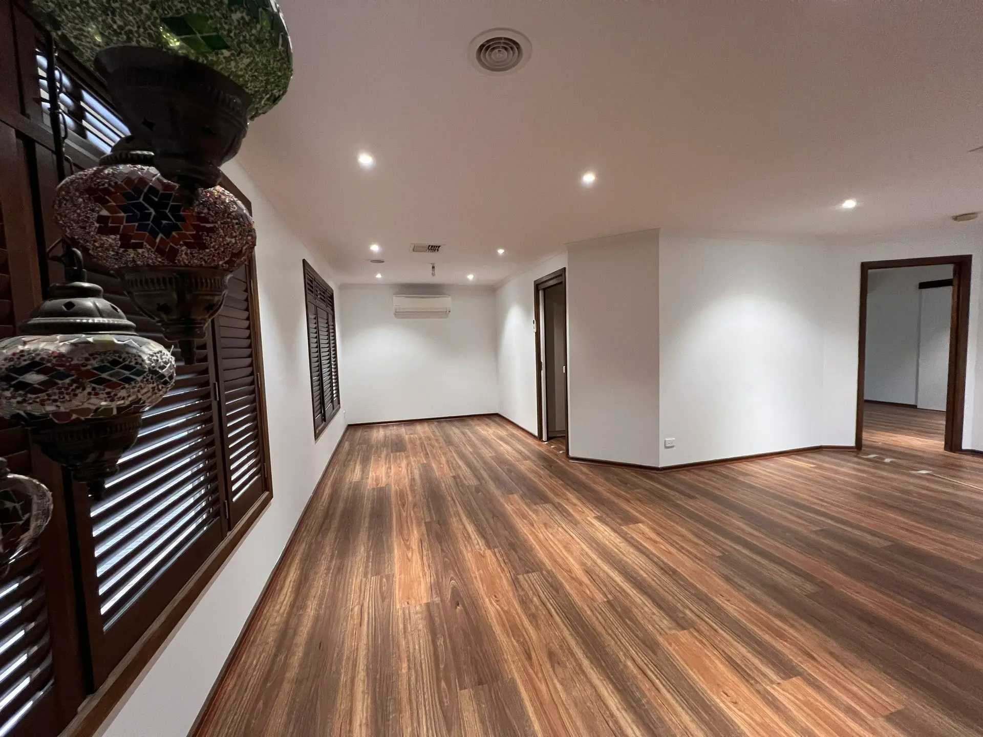 Hybrid flooring renovation Knoxfield with 7mm timber-look boards